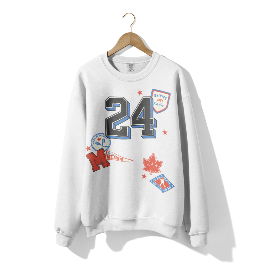 24 Varsity Crewneck