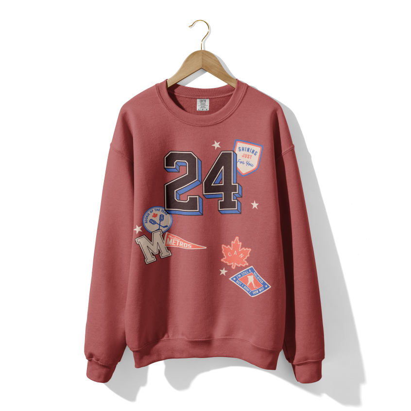 24 Varsity Crewneck