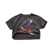 24 Varsity Crop Top