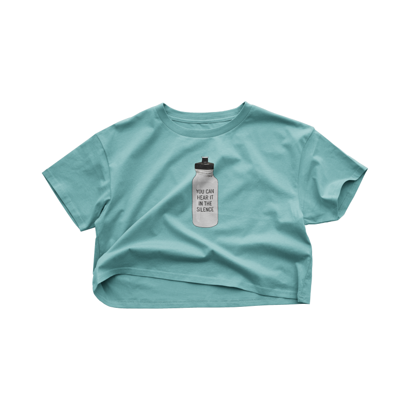 Hear it in the Silence Crop Top