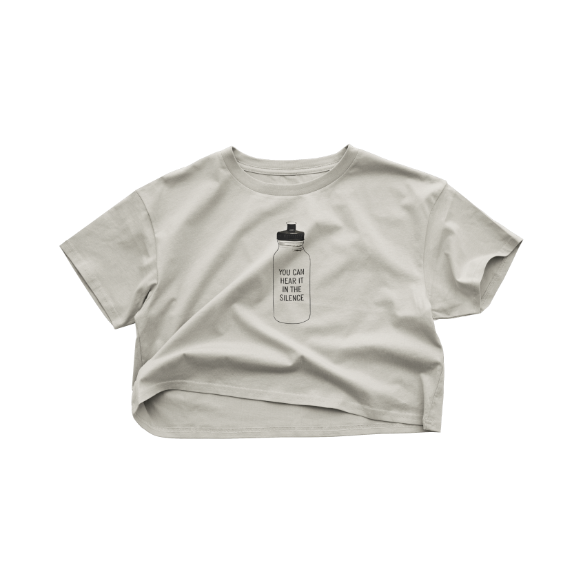 Hear it in the Silence Crop Top