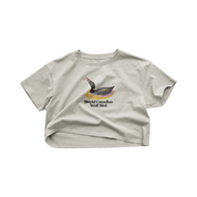 Stupid Canadian Wolf Bird Crop Top