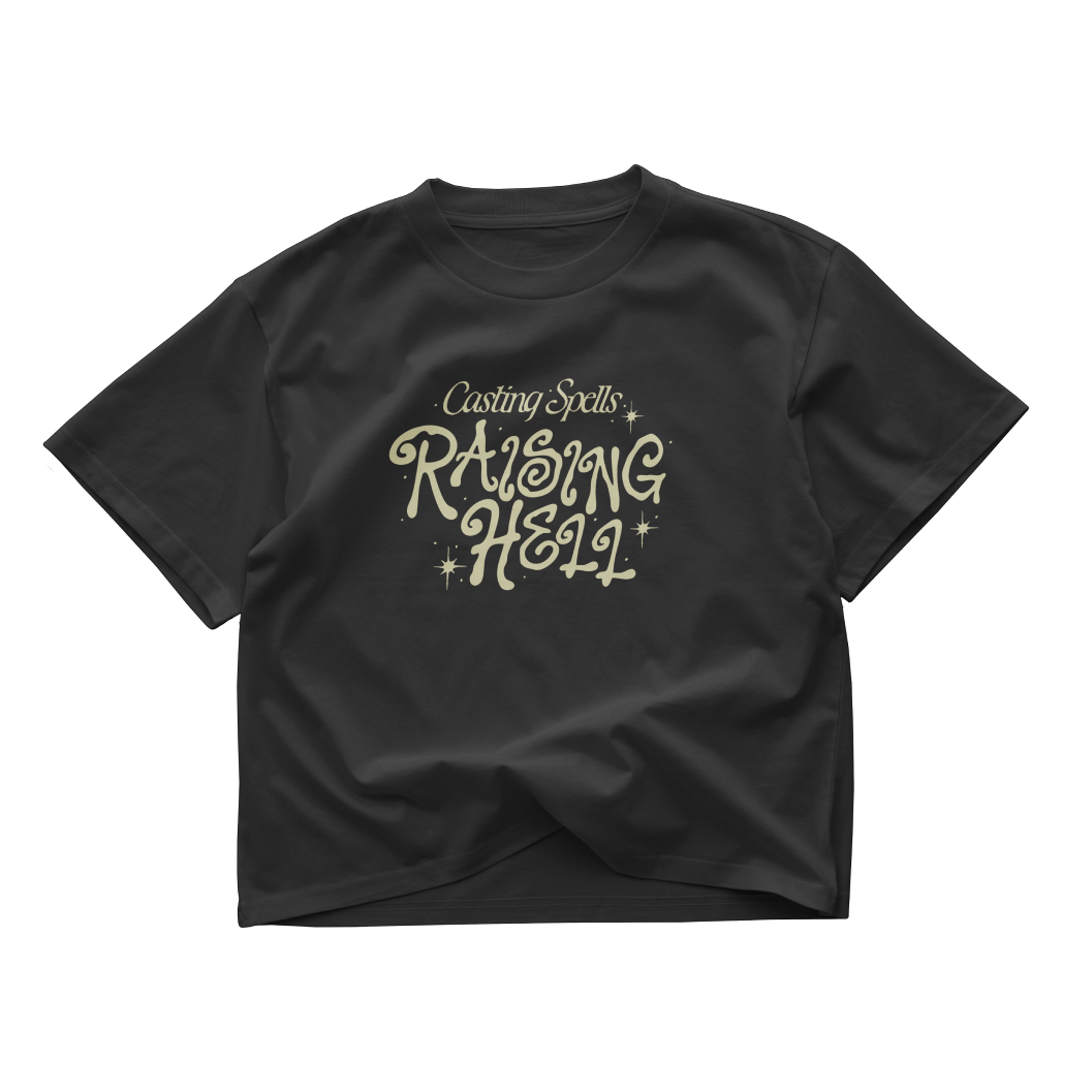 Casting Spells, Raising Hell Crop Top