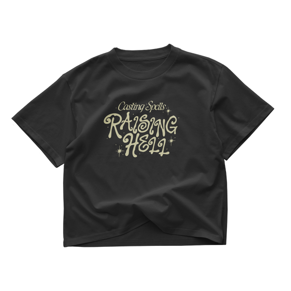 Casting Spells, Raising Hell Crop Top