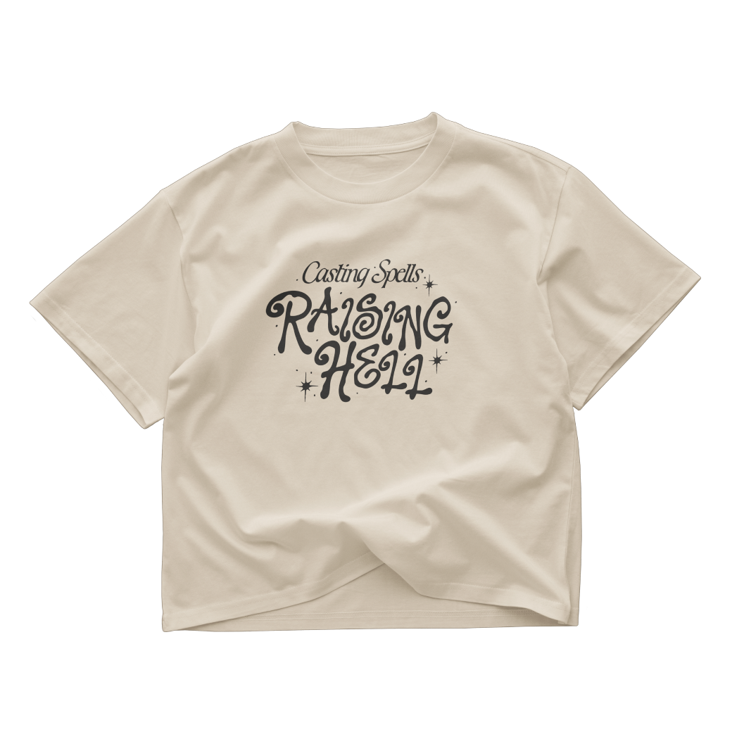 Casting Spells, Raising Hell Crop Top