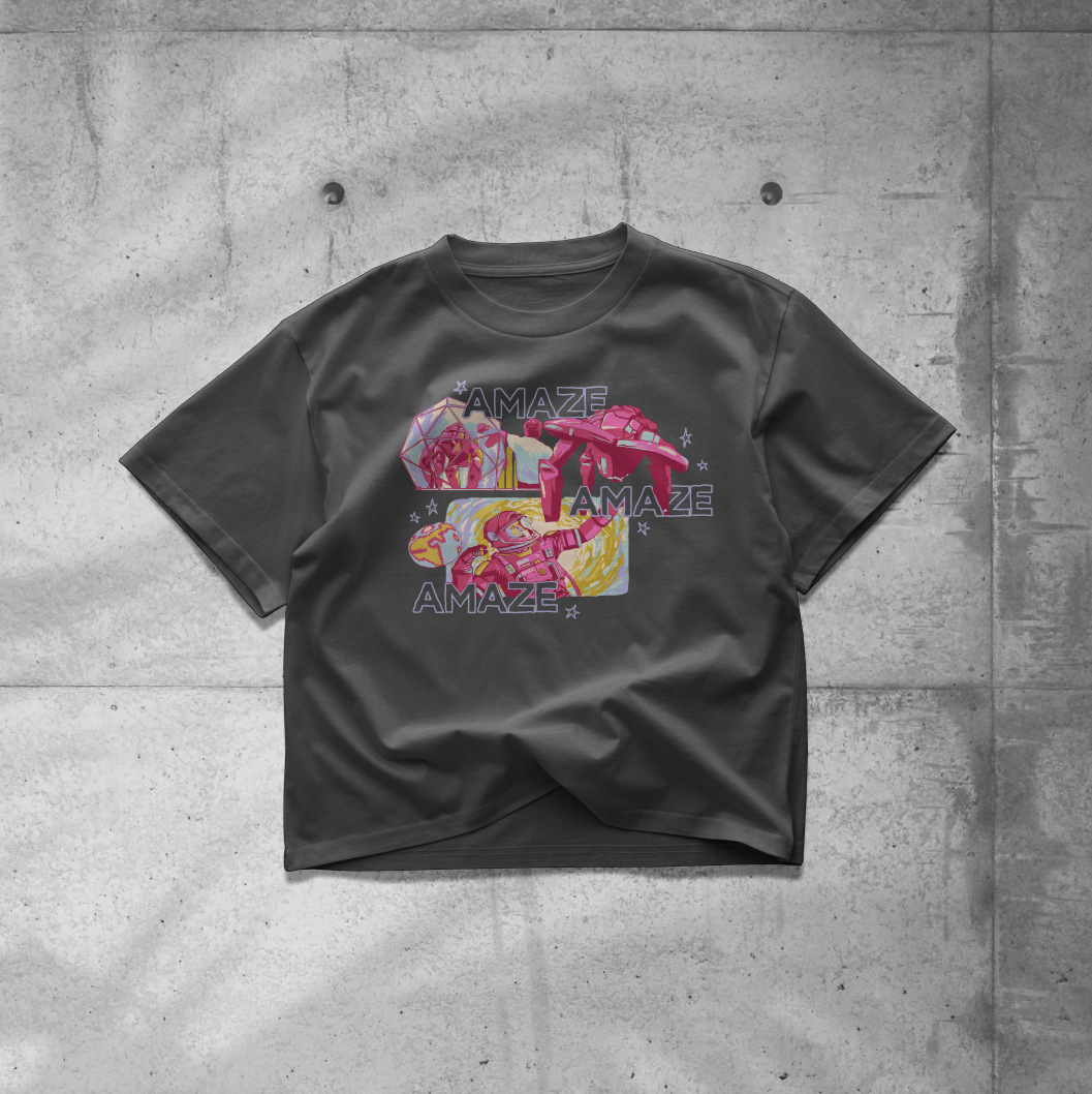 Amaze Amaze Amaze Crop Top