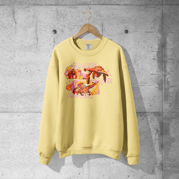 Amaze Amaze Amaze Lightweight Crewneck