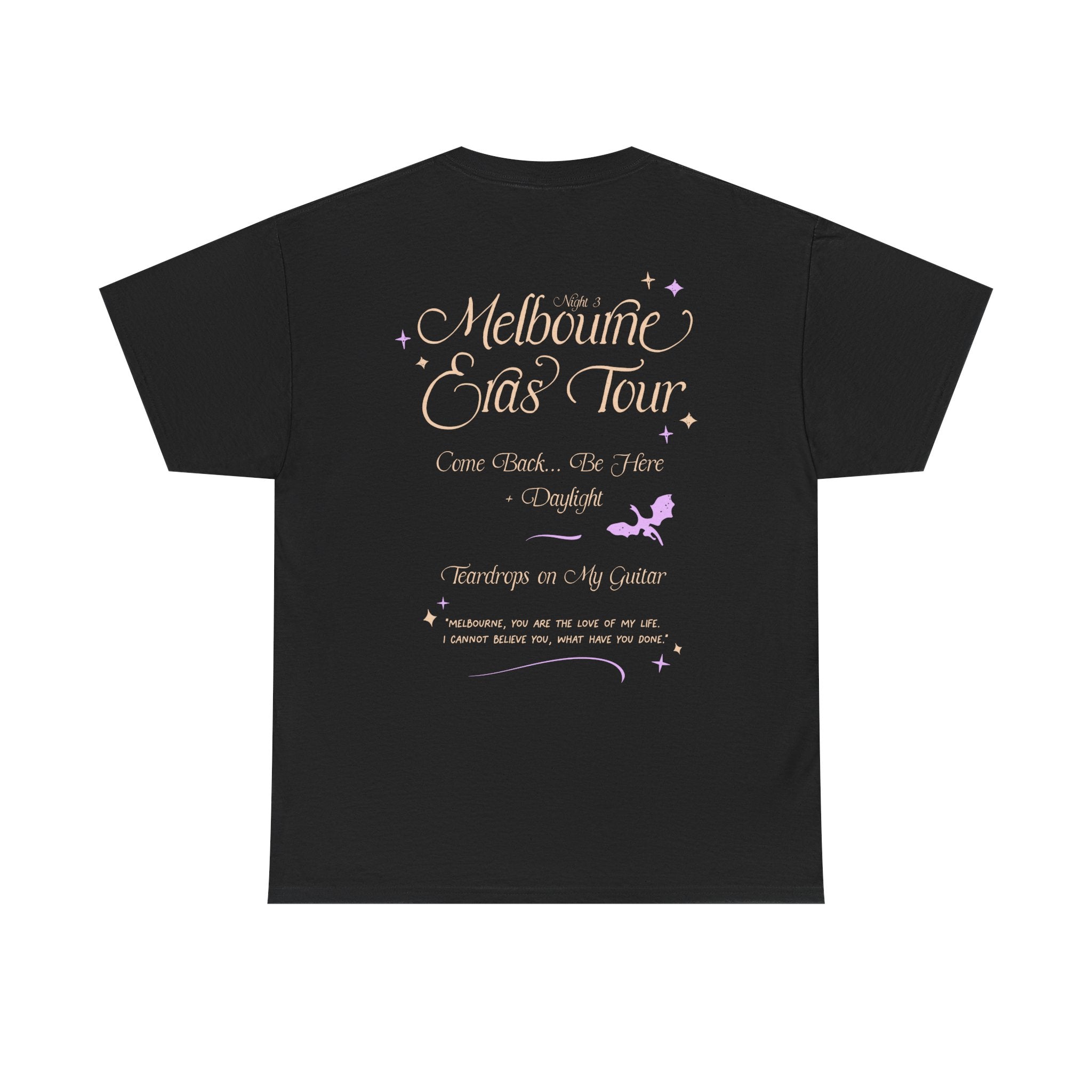 Night Three Melbourne Eras Tour Tee