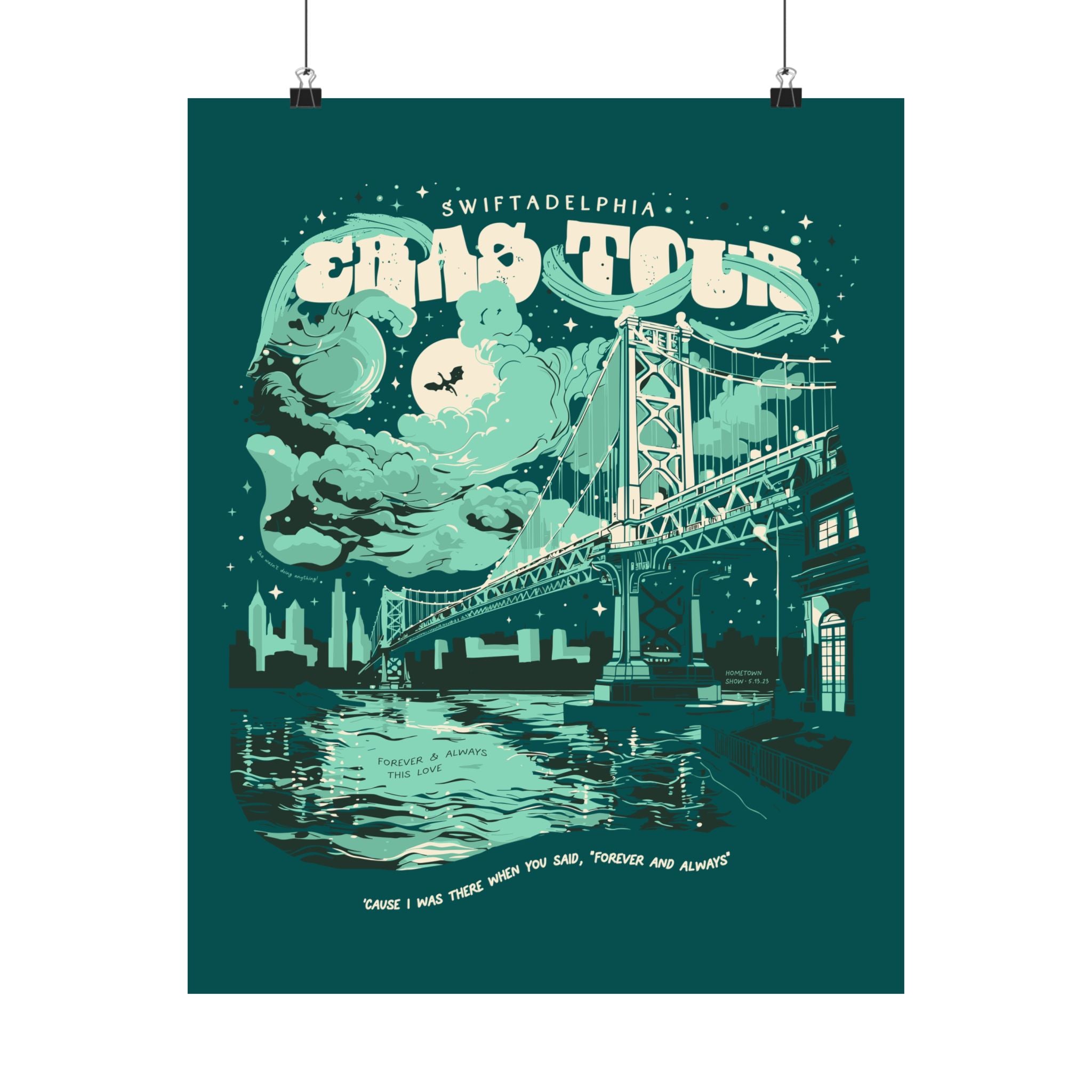 Emerald Night Two Swiftadelphia Poster