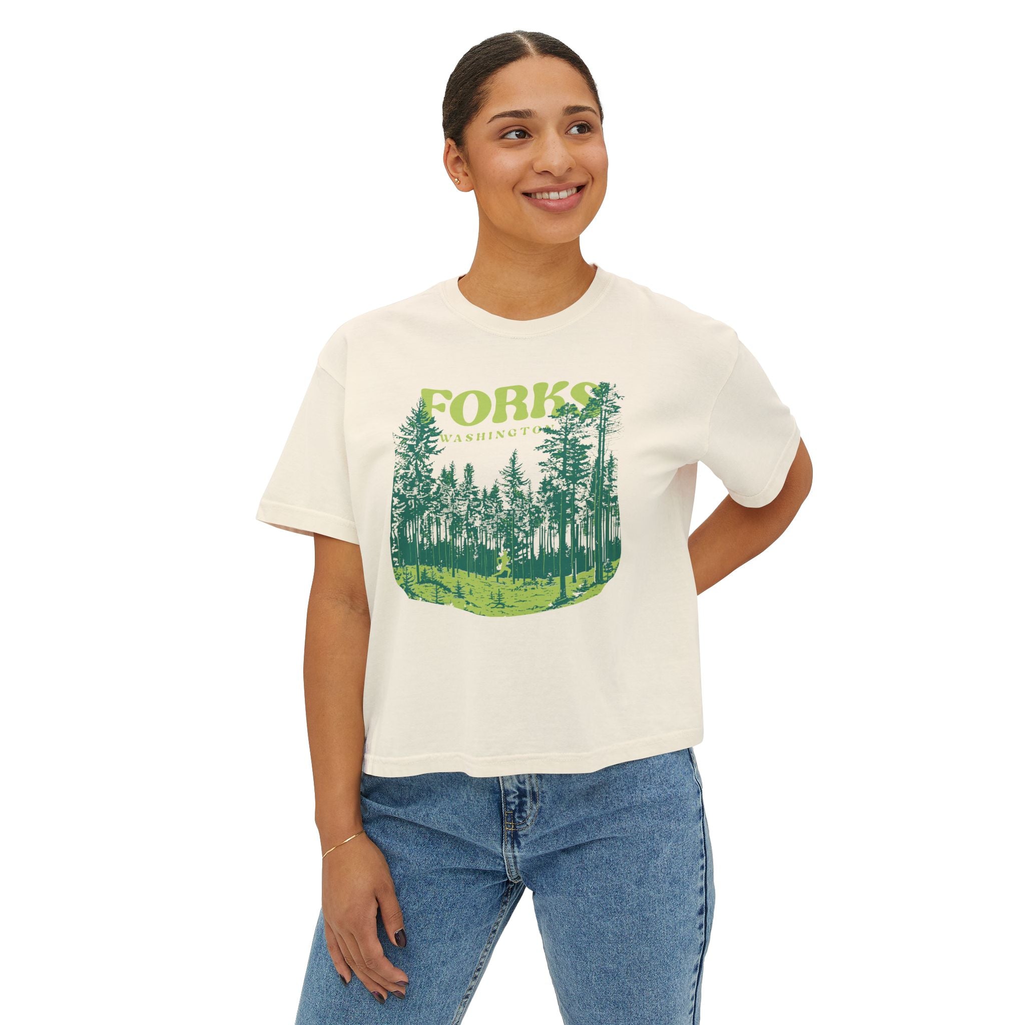 Forks Crop Top
