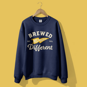 Brewed Different Milwaukee Crewneck in True Navy