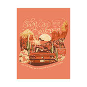 Terracotta Night Two Sedona Drive Eraszona Tour Poster