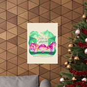 Green Surprise Song Dress Night Poster Glendale Eras Tour Poster