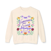 Vancouver Eras Floral Surprise Song Piano Lightweight Crewneck