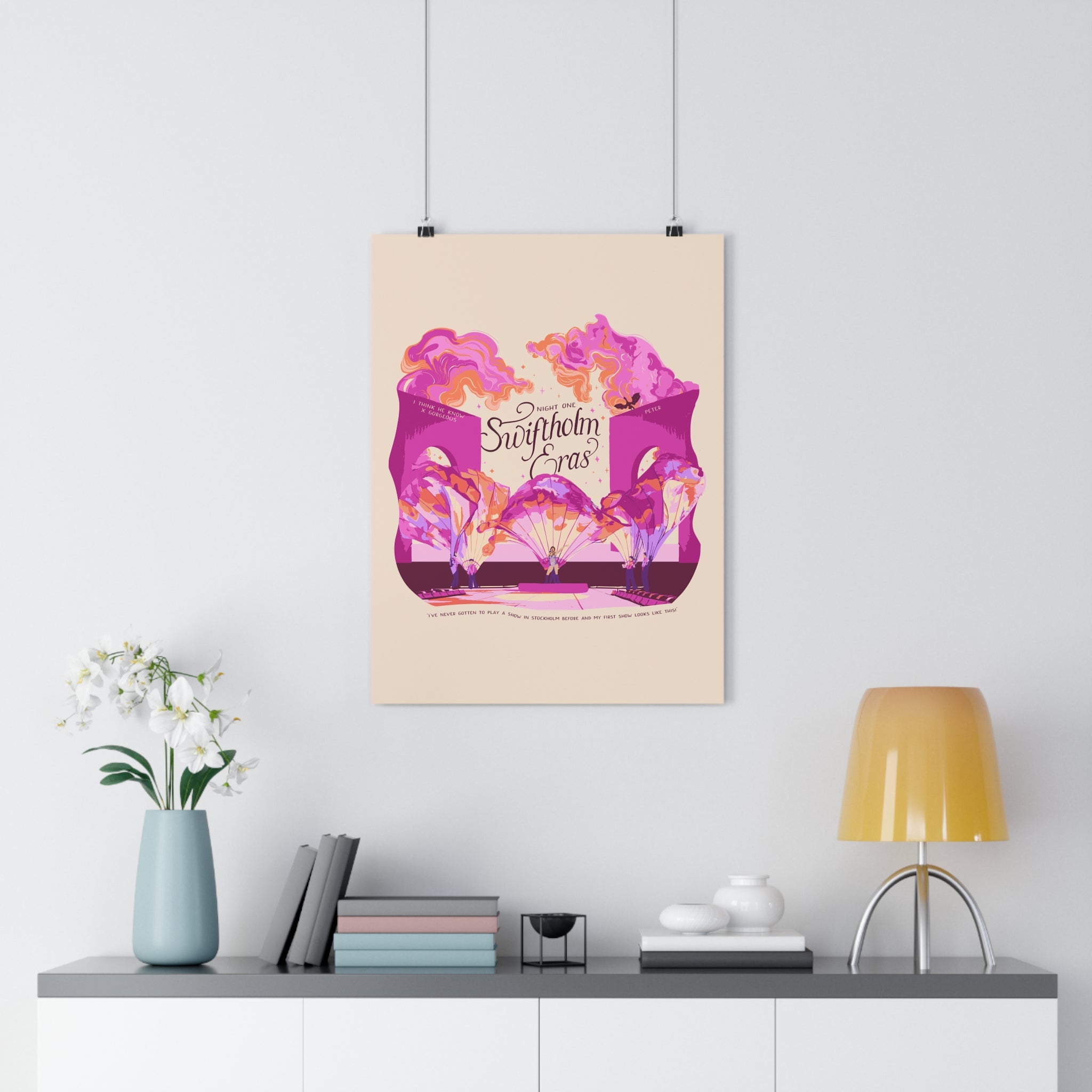 Ivory Night One Opening Swiftholm Eras Tour Poster