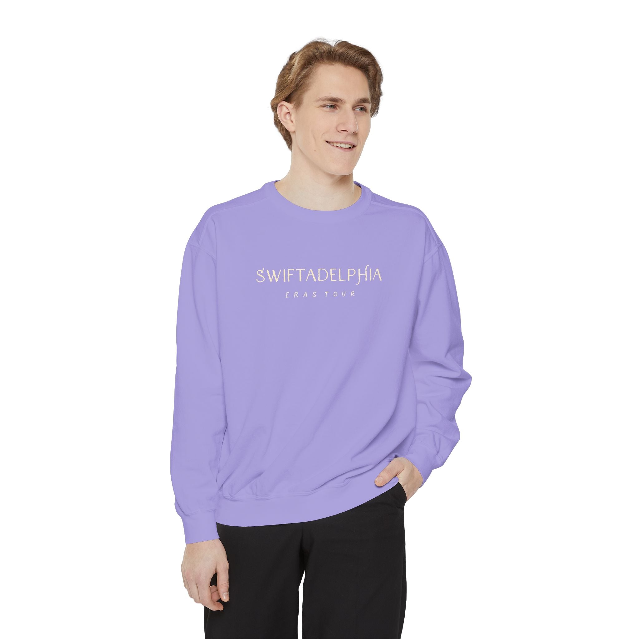 Night Two Swiftadelphia Skyline Eras Tour Crewneck