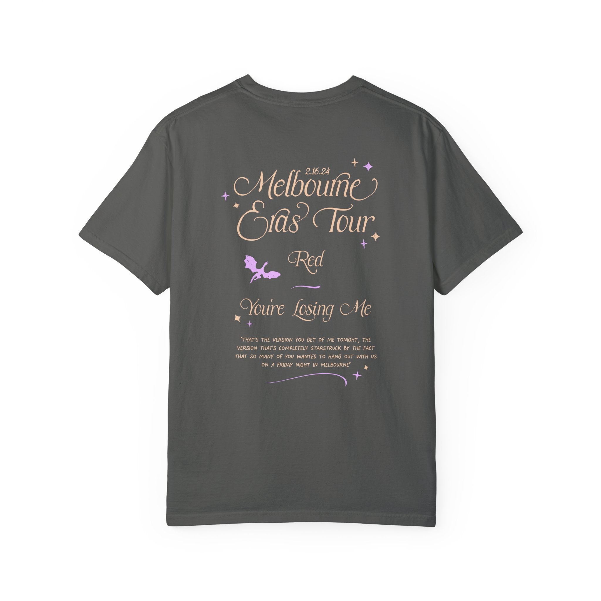 Night One Melbourne Eras Tee