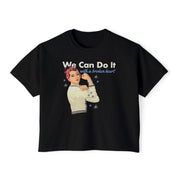 Rosie The Riveter Comfort Colors Crop Top