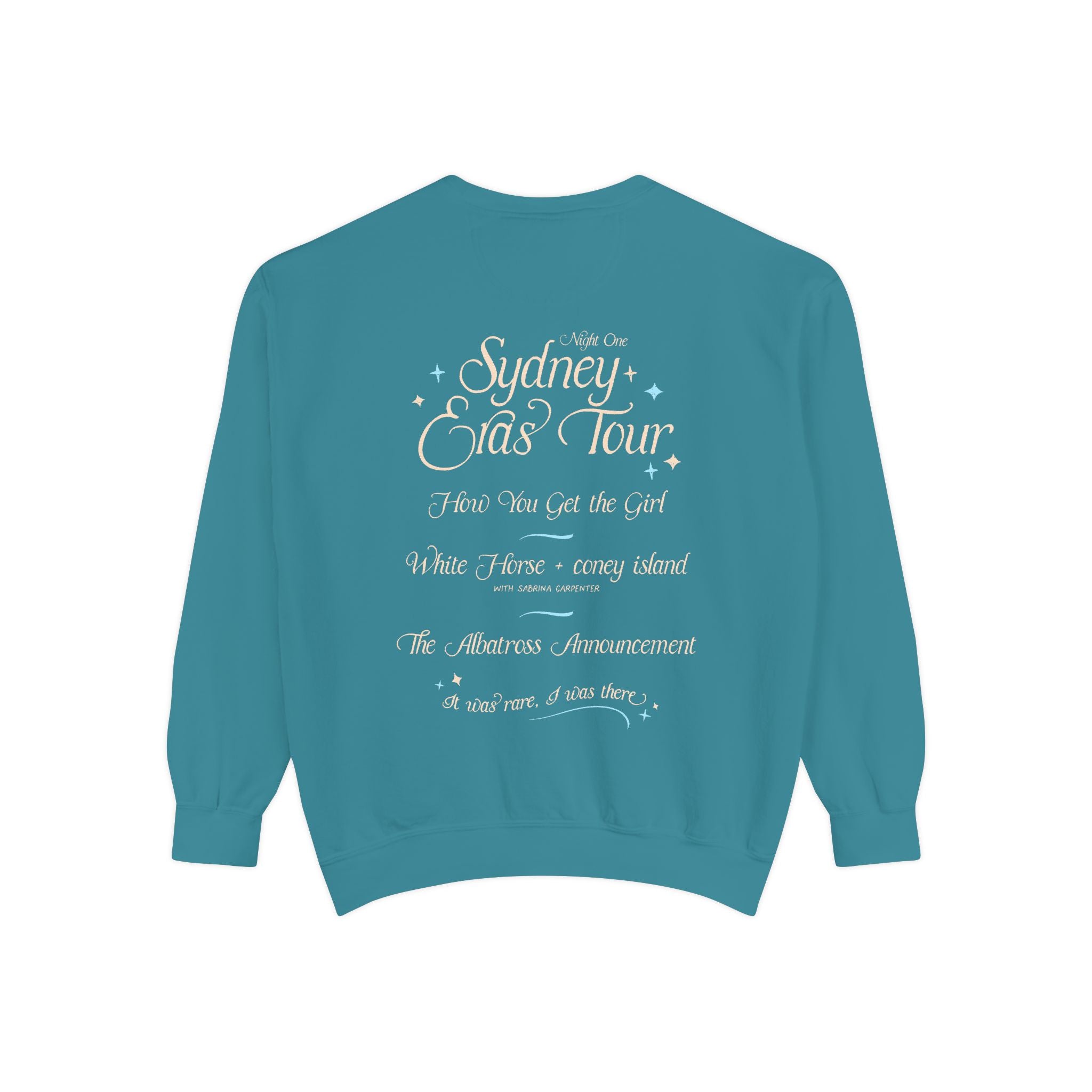 Night One Sydney Eras Tour Crewneck