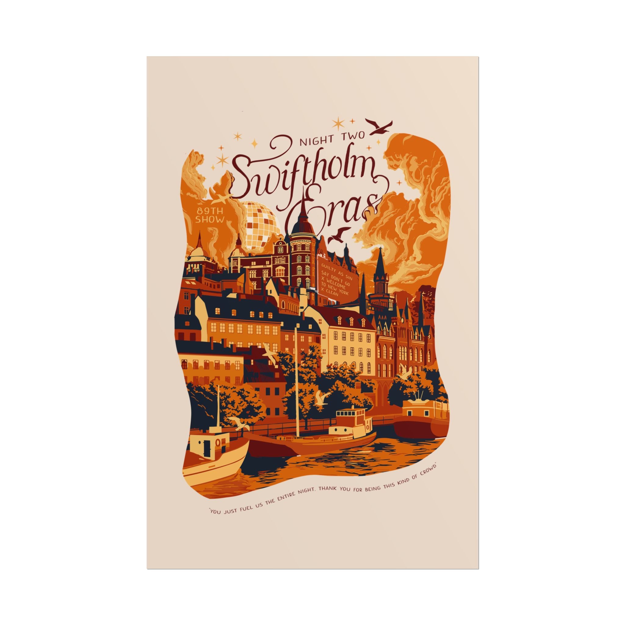 Ivory Night Two Swiftholm Eras Poster