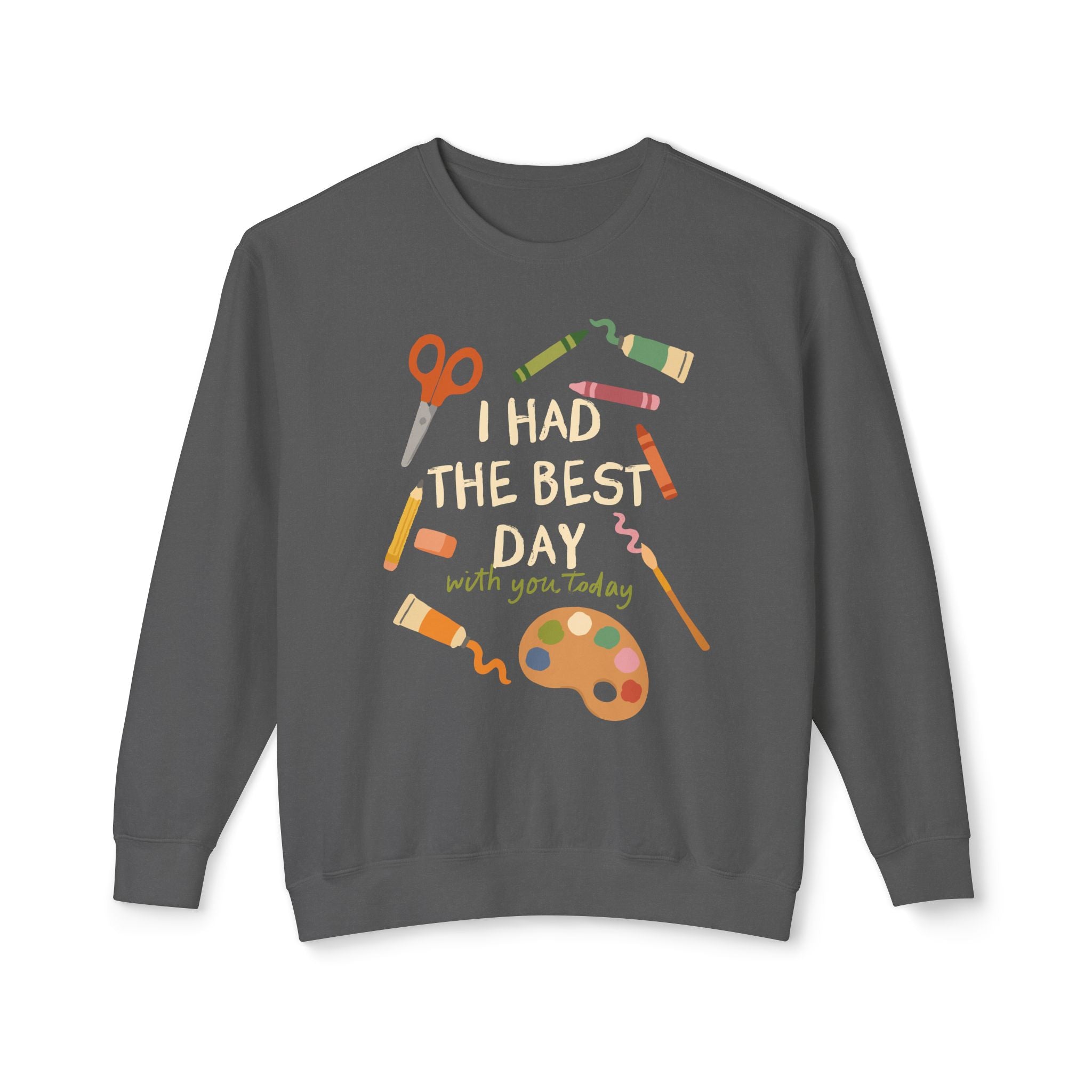 Best Day at School Lightweight Crewneck