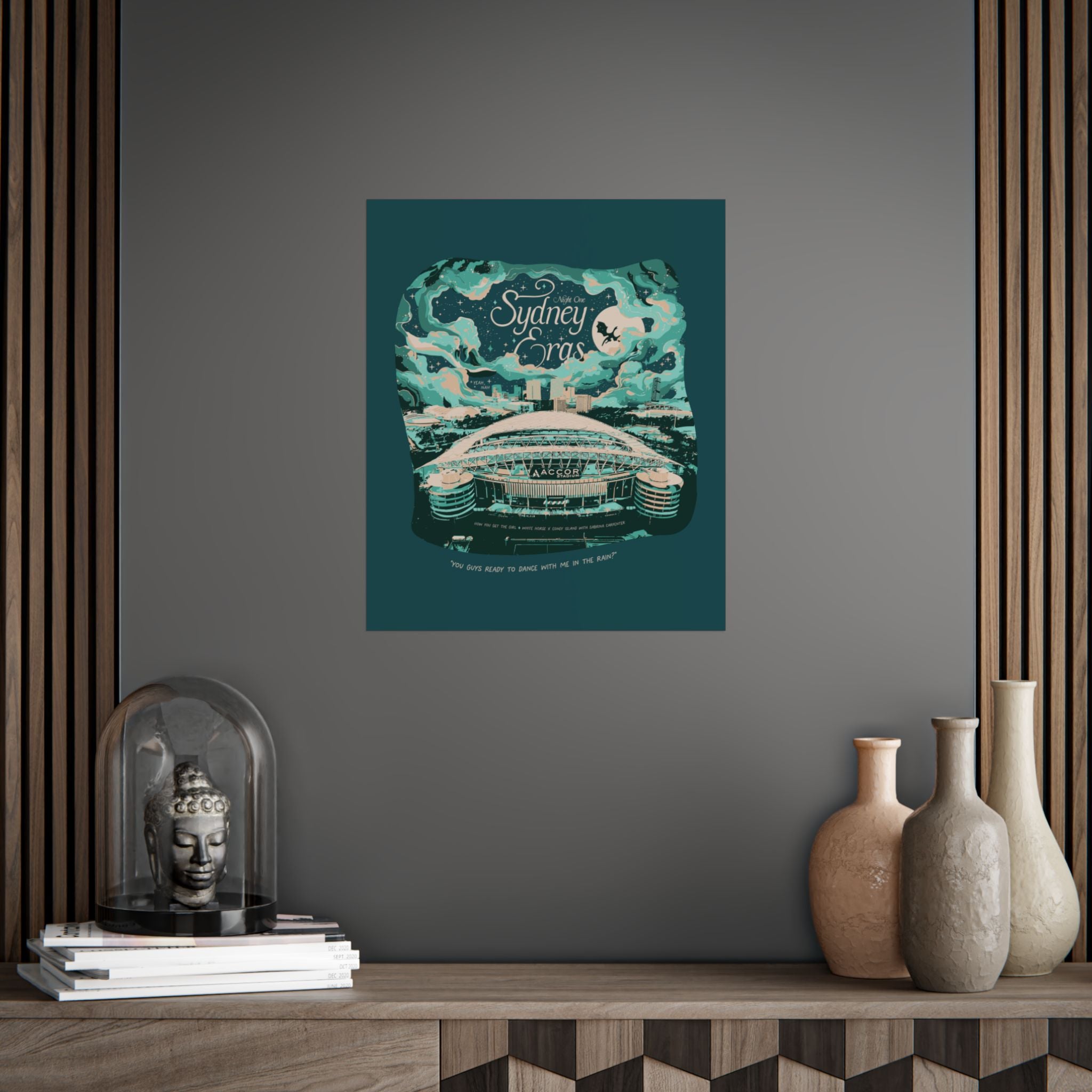 Emerald Night One Sydney Eras Tour Poster