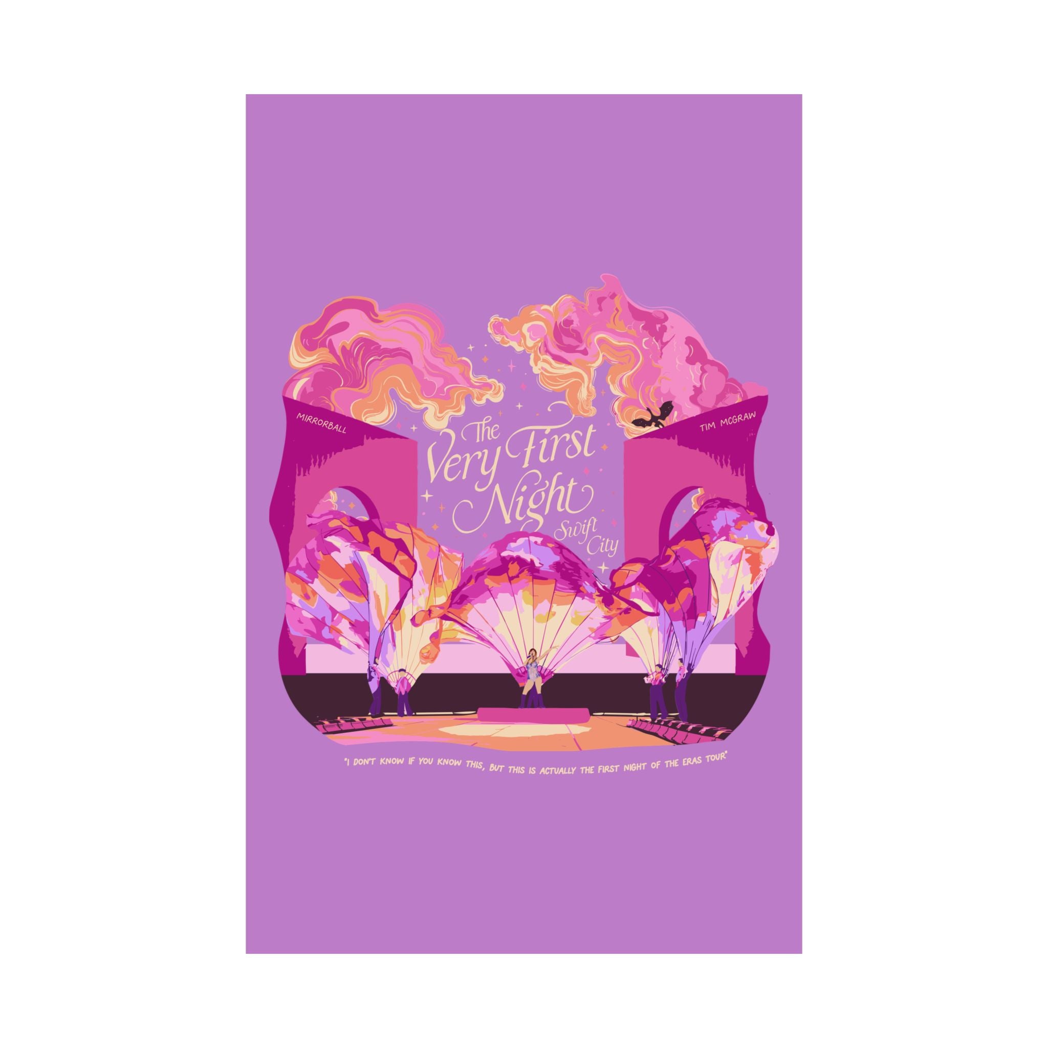 Purple Night One Glendale Tour Poster