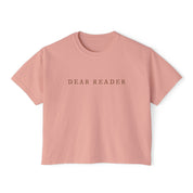 Dear Reader Crop Top
