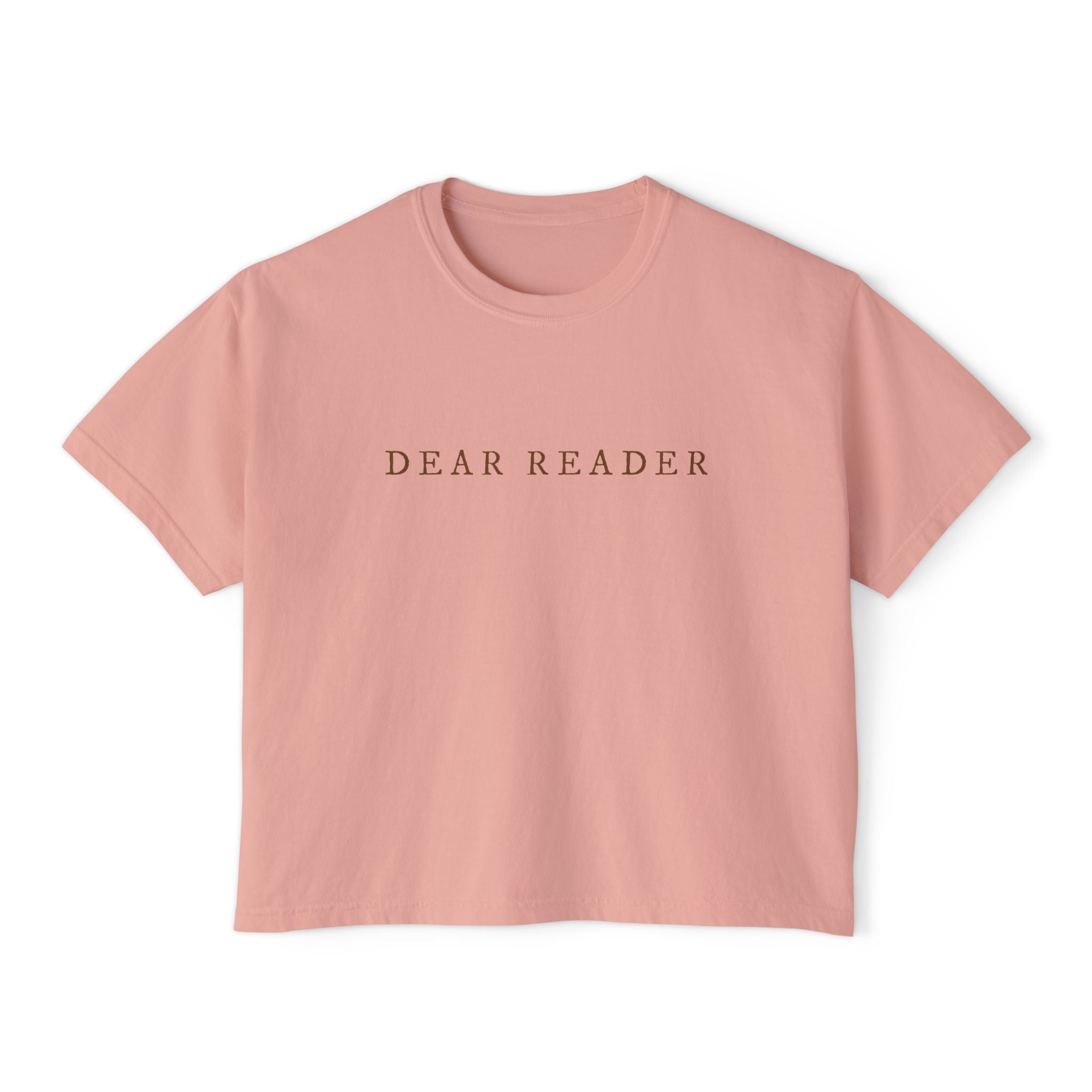 Dear Reader Crop Top