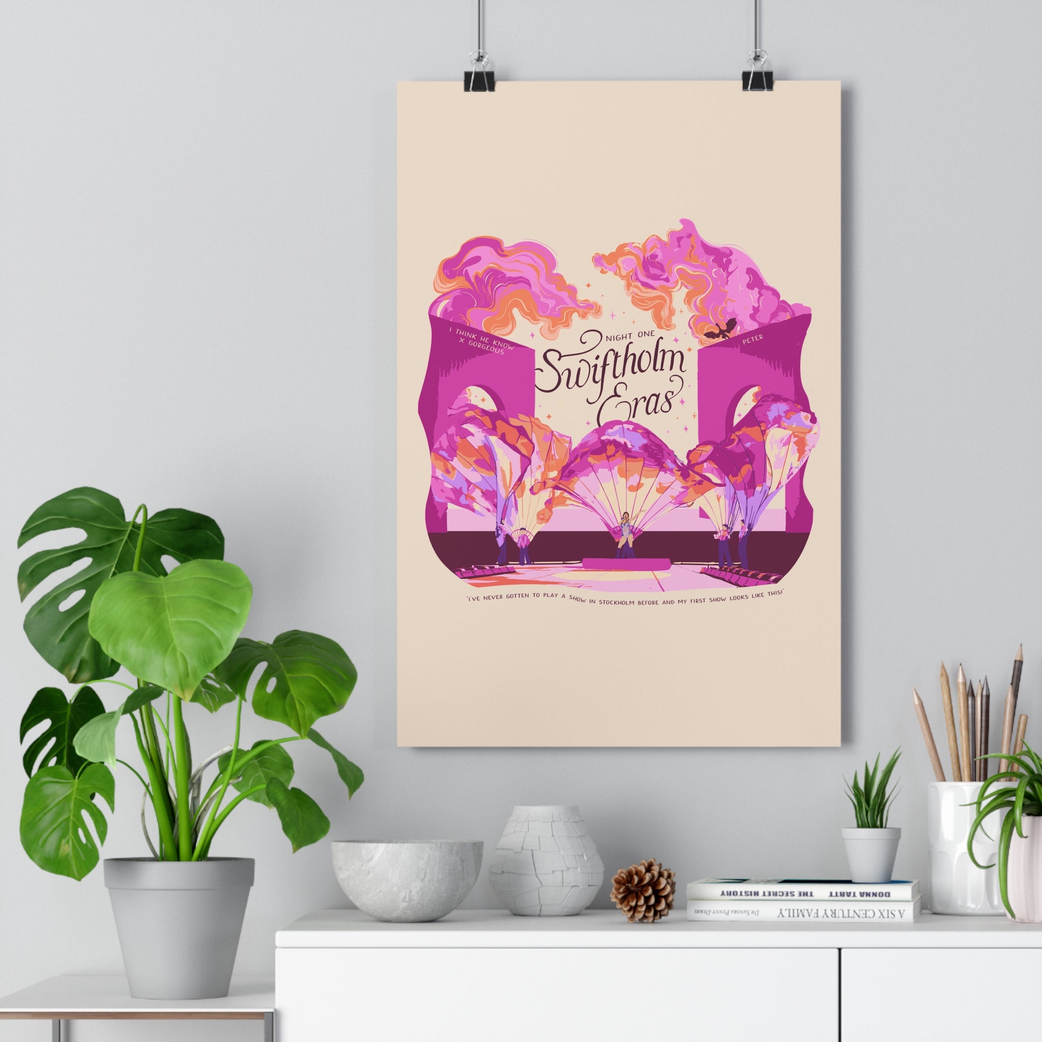 Ivory Night One Opening Swiftholm Eras Tour Poster