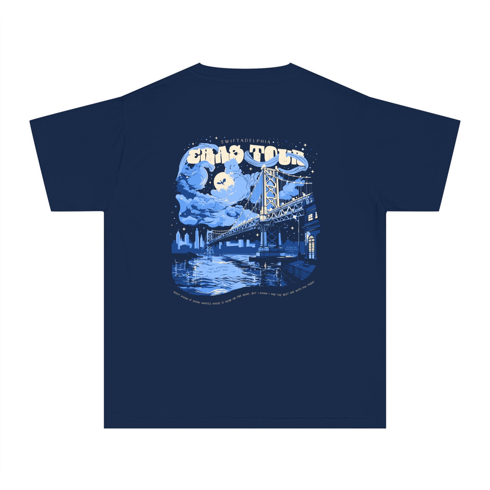 Night Three Swiftadelphia Skyline Eras Tour Kid's Tee