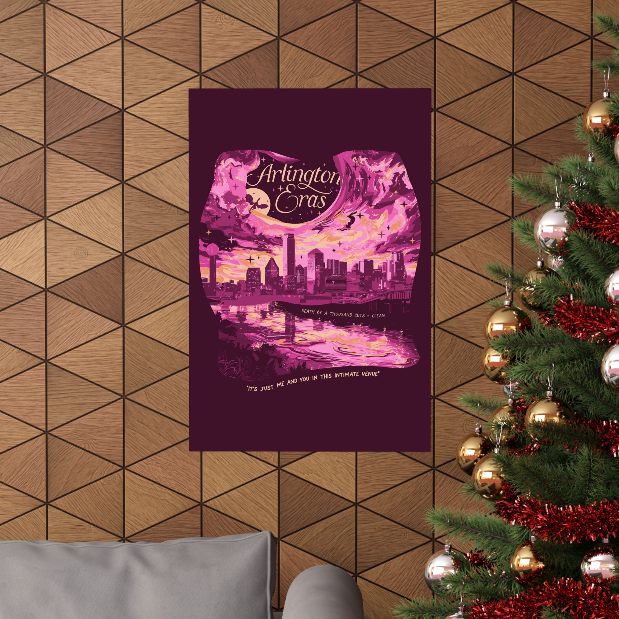 Berry Night Two Arlington Eras Tour Poster