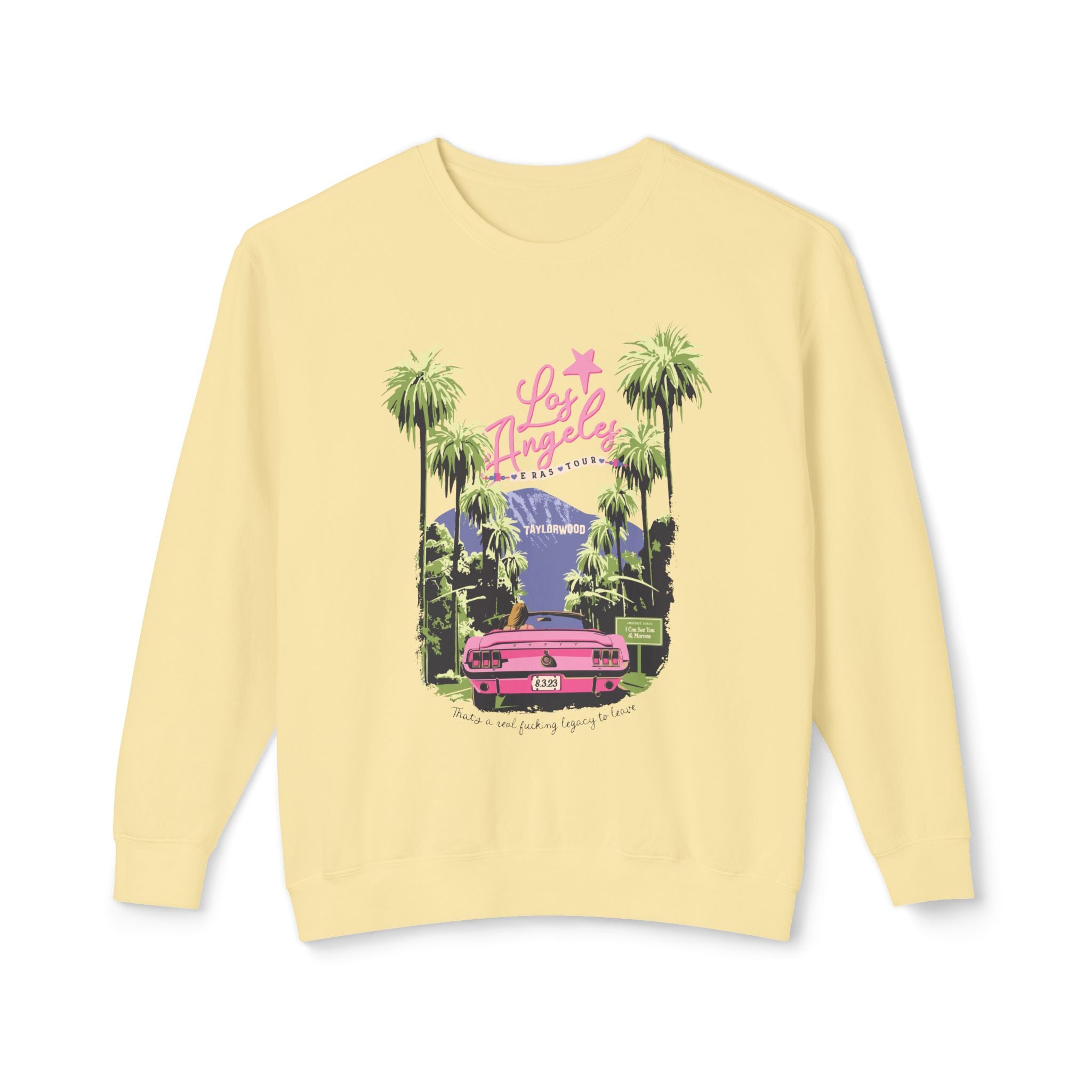 Los Angeles Eras Night One Taylorwood Lightweight Crewneck