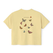 Where Flowers Grow Crop Top