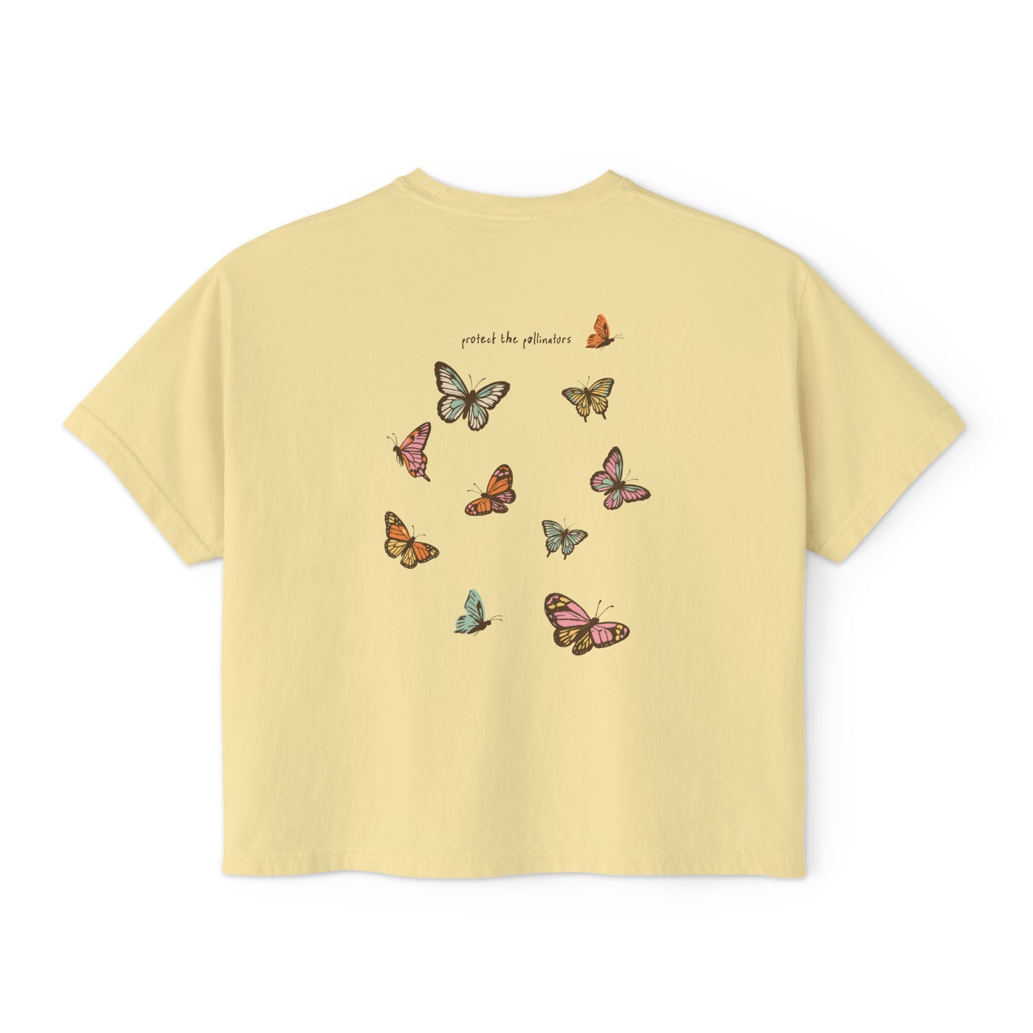 Where Flowers Grow Crop Top