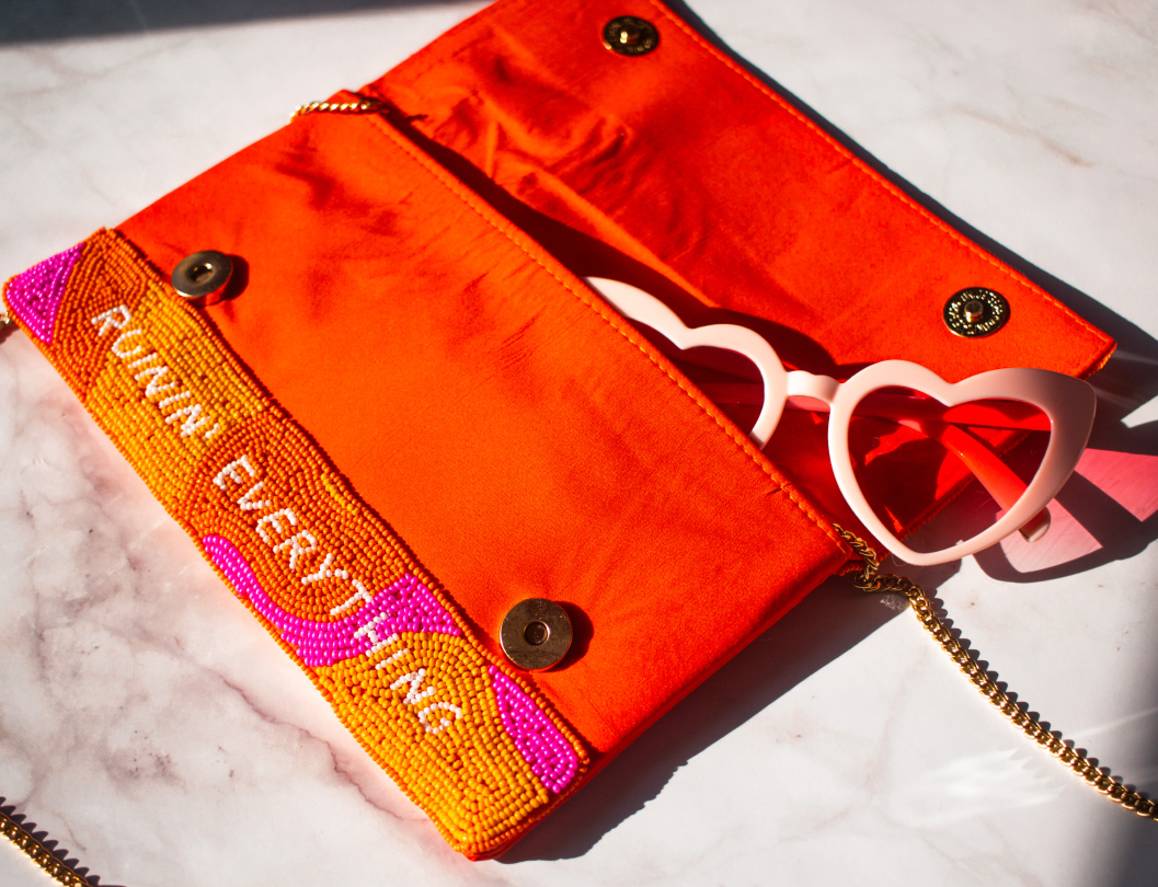 Marvelous Time Beaded Bag