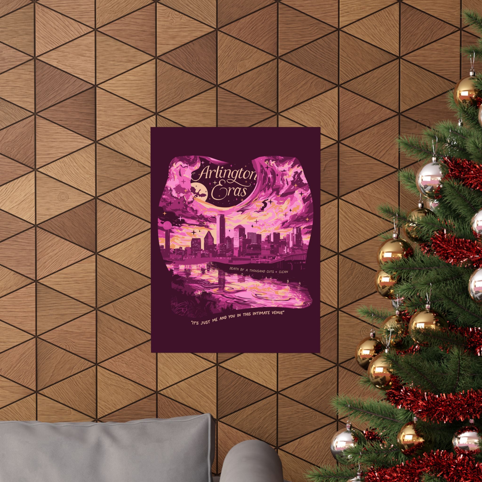 Berry Night Two Arlington Eras Tour Poster