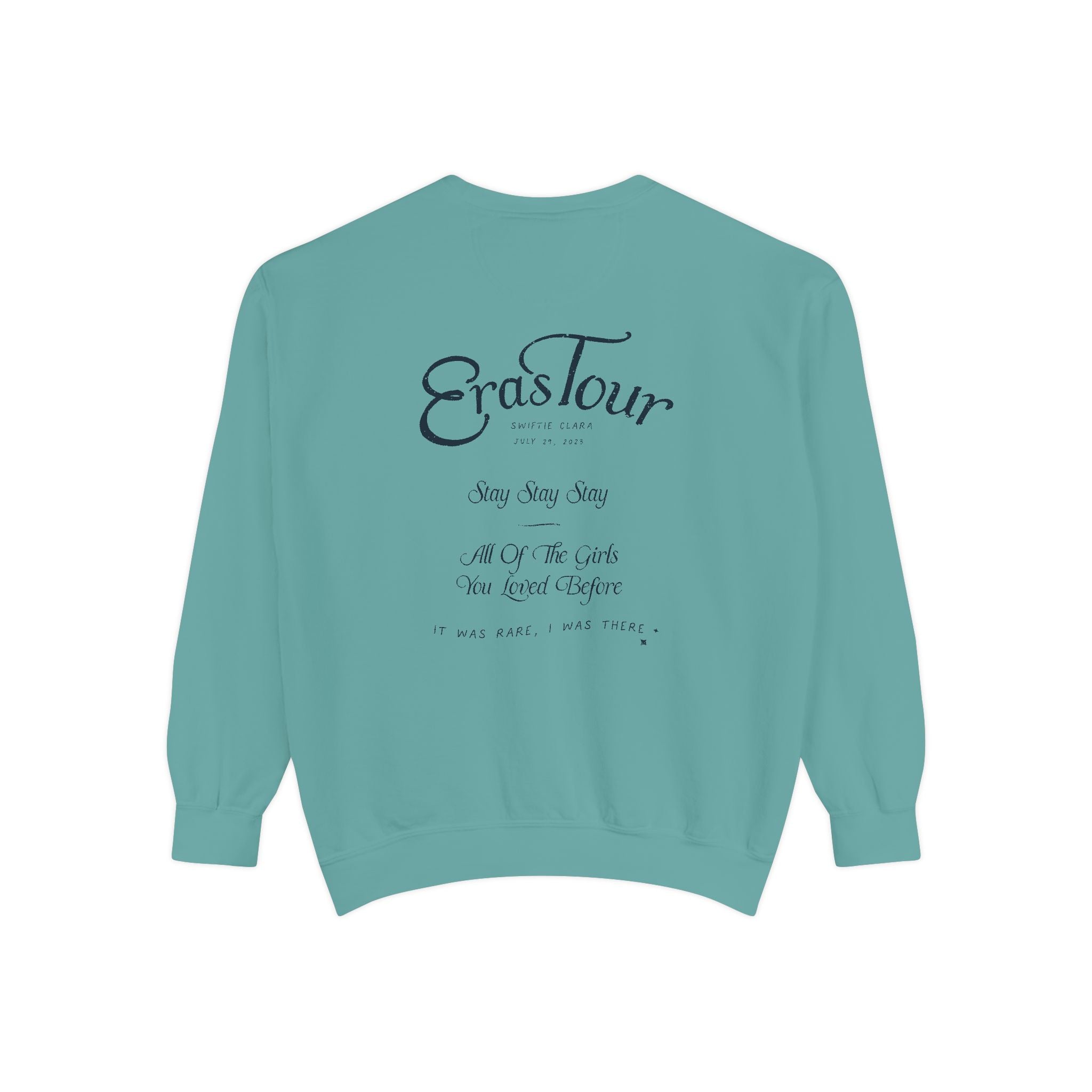 Santa Clara Eras Night Two Bears and Beads Crewneck