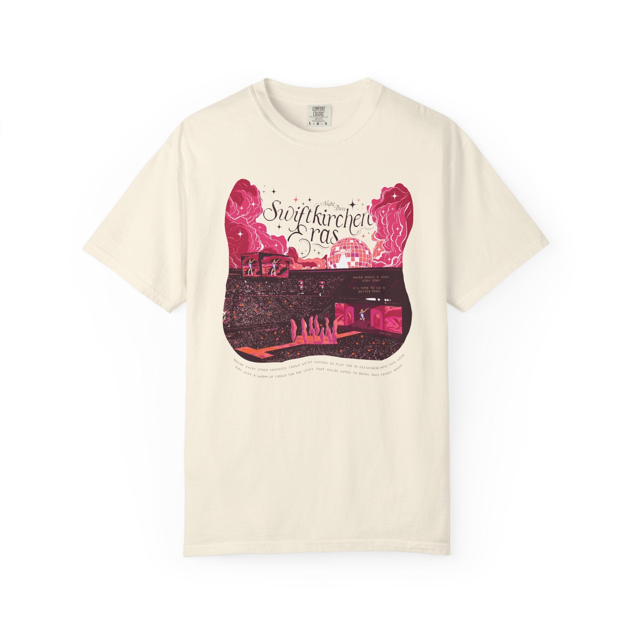 Gelsenkirchen Eras Night Three Tee