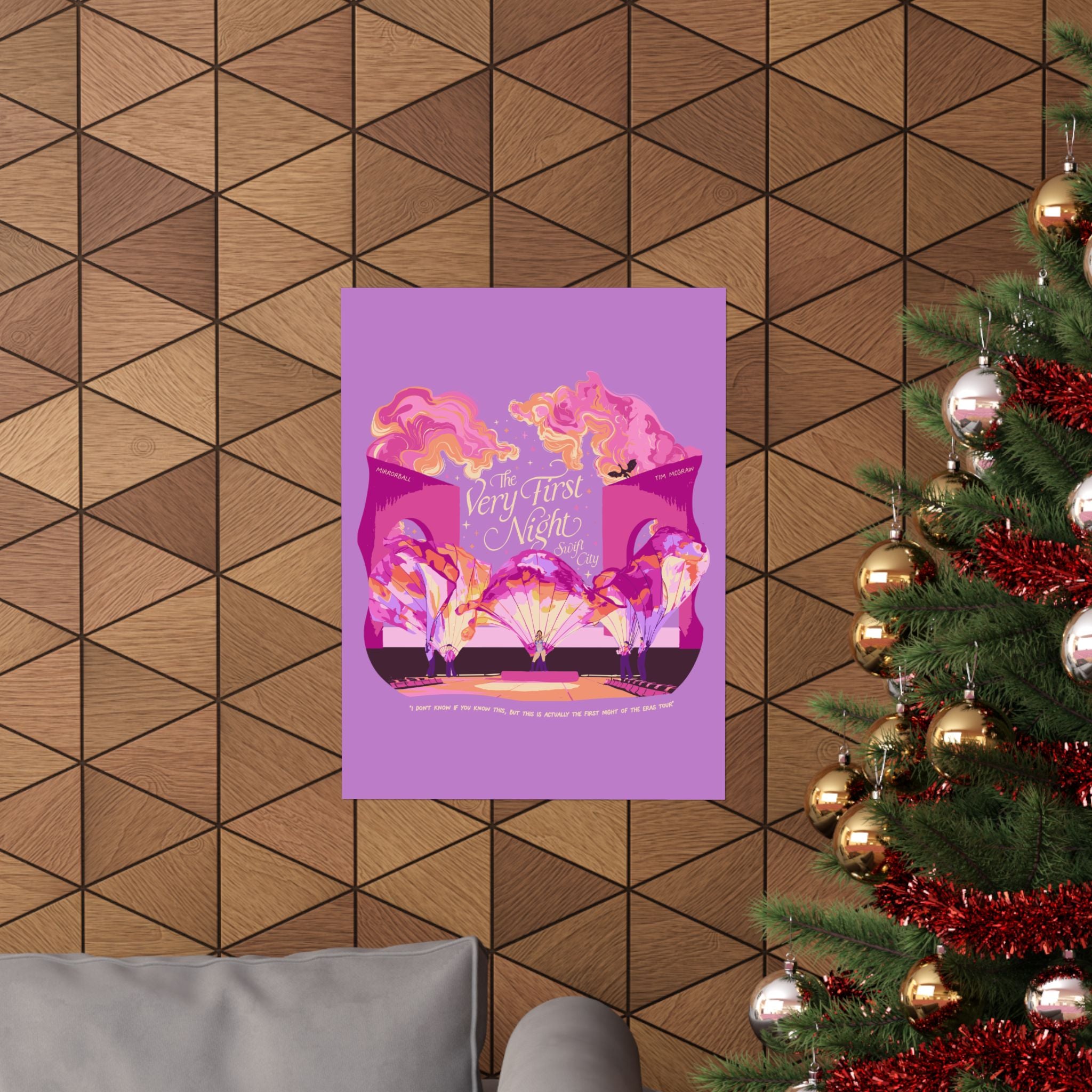 Purple Night One Glendale Tour Poster