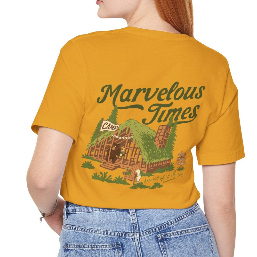 Camp Marvelous Times Bella Canvas Soft Tee