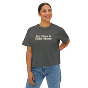 Fox News Comfort Colors Crop Top
