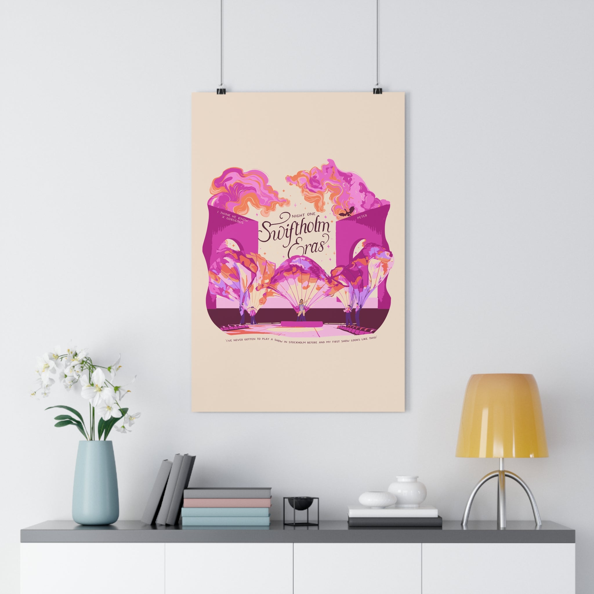 Ivory Night One Opening Swiftholm Eras Tour Poster