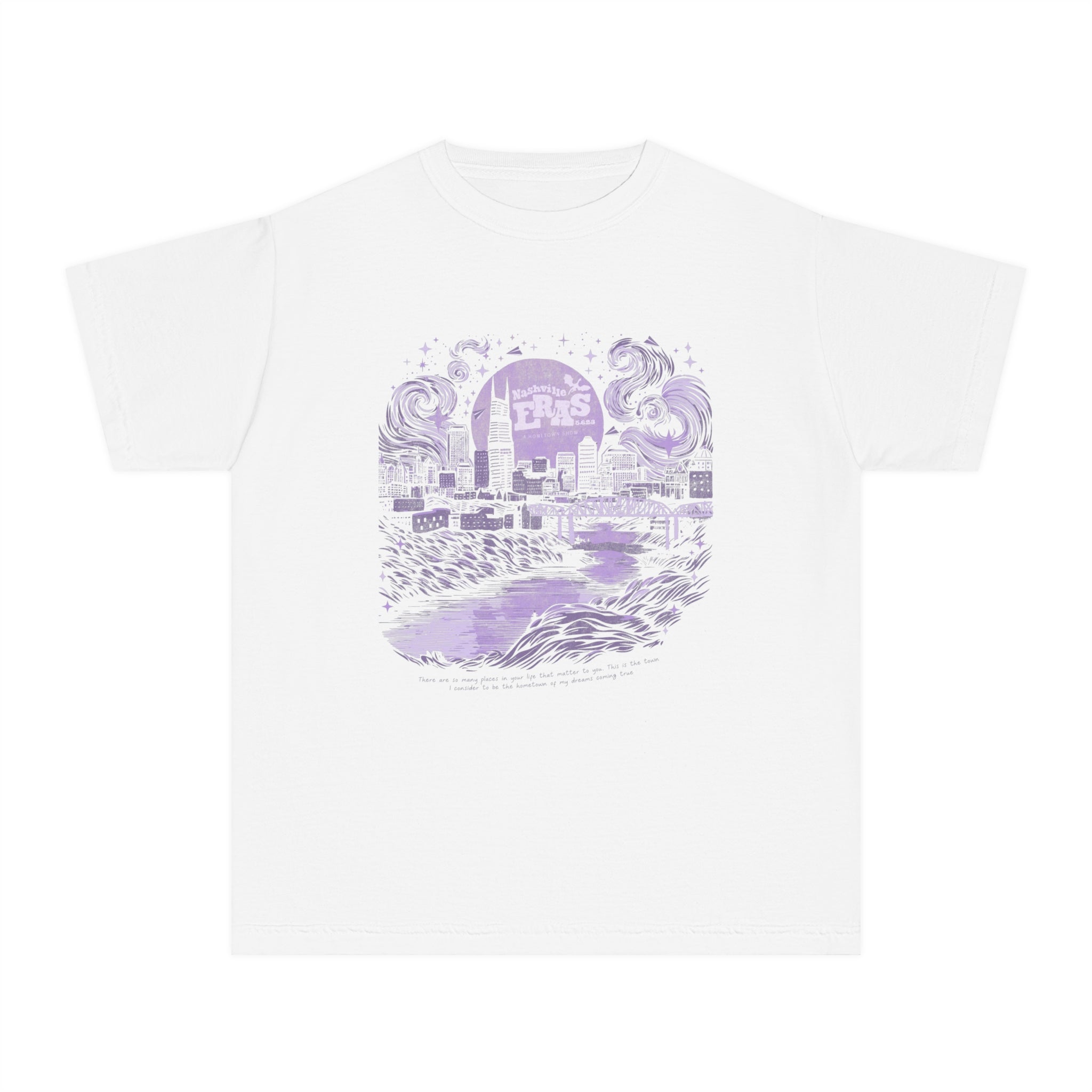 Night Two Nashville Eras Tour Skyline Kid's Tee