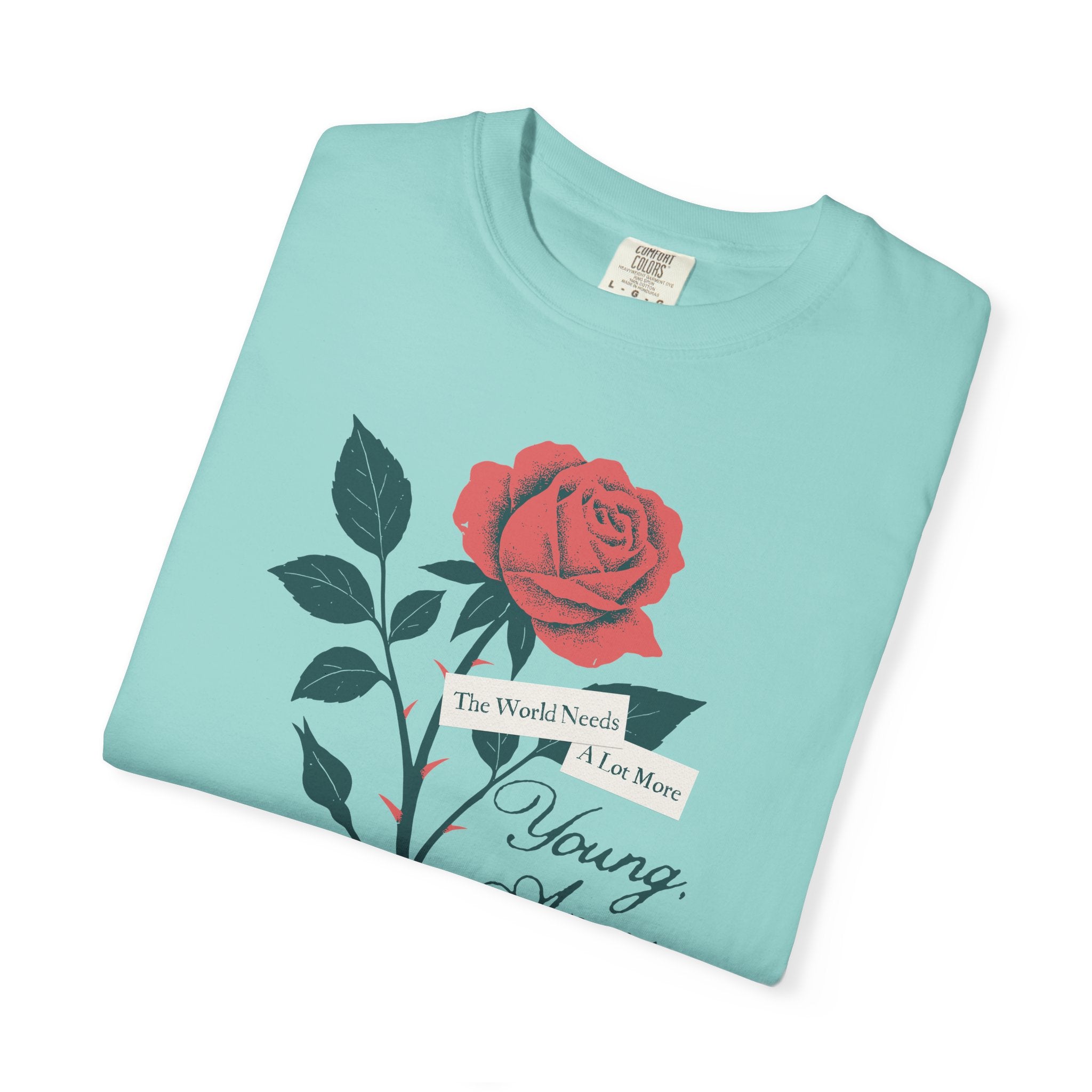 The World Needs Young, Angry Women Tee