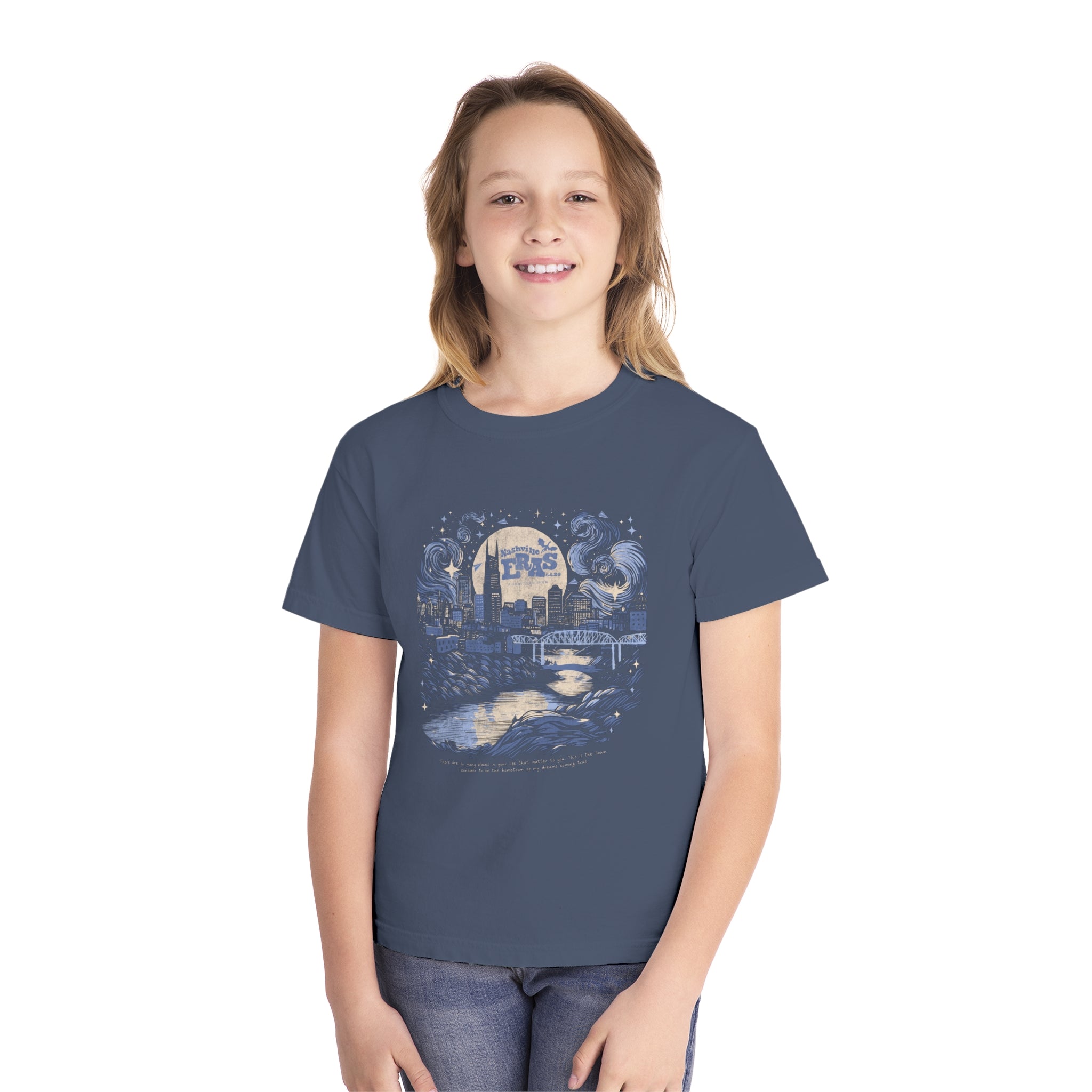 Night Two Nashville Eras Tour Skyline Kid's Tee
