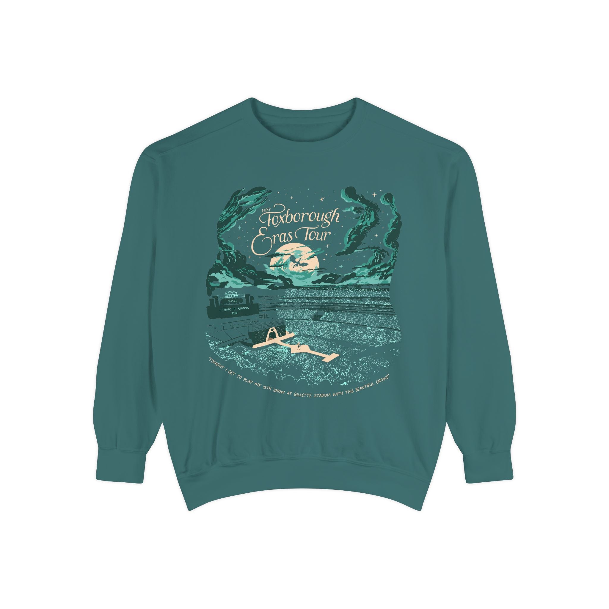 Night Three Foxborough Eras Tour Gillette Stadium Sweatshirt