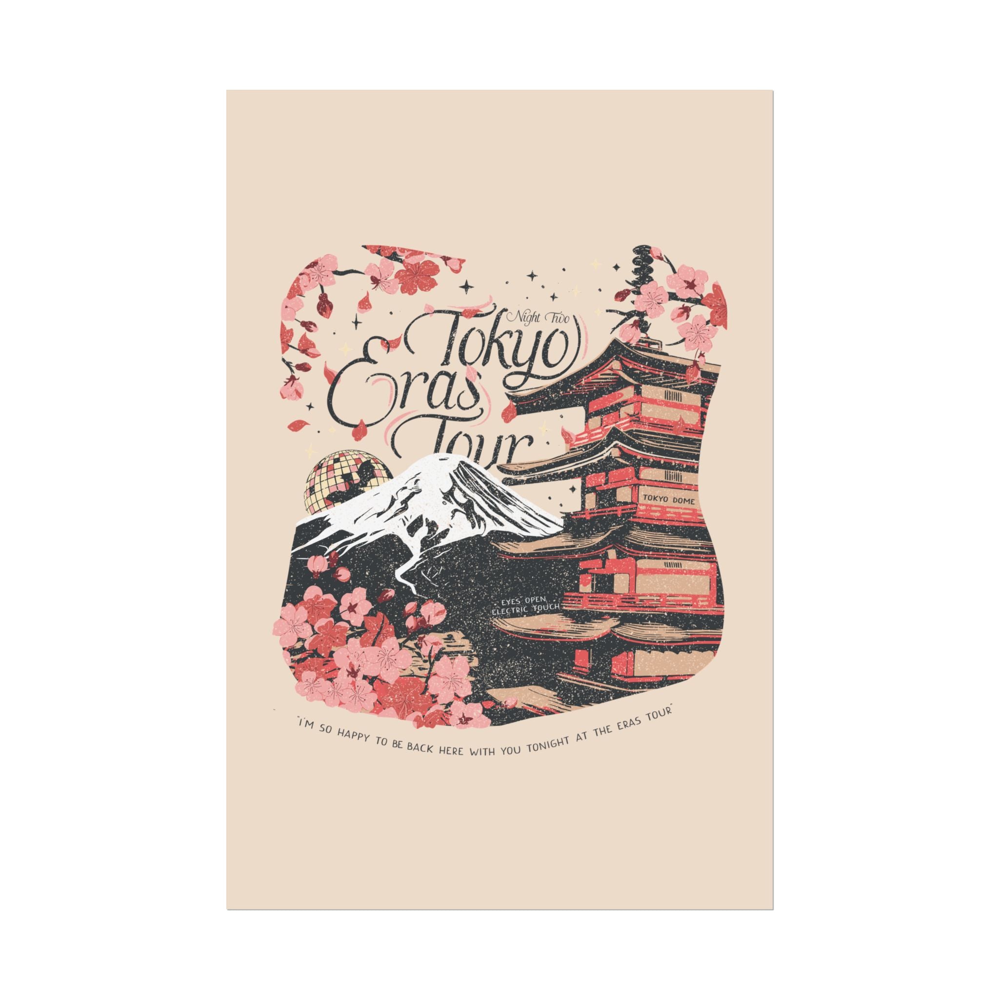 Ivory Night Two Tokyo Eras Poster