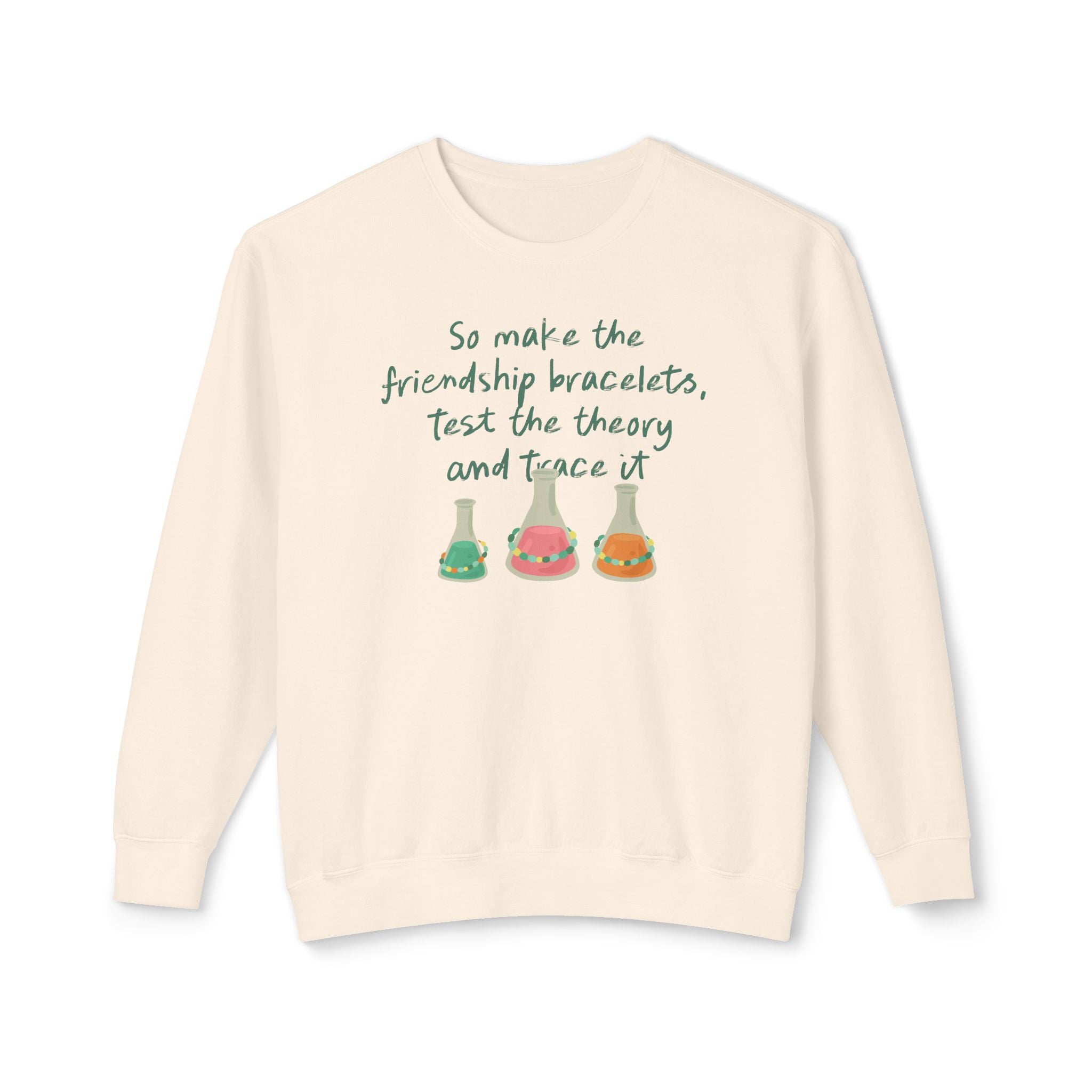 Test The Theory Lightweight Crewneck