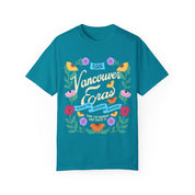 Vancouver Eras Tour Floral Surprise Song Piano Comfort Colors Tee